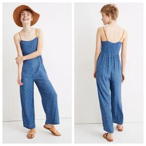 Madewell Wide-Leg Cami Jumpsuit in Calico Floral 2